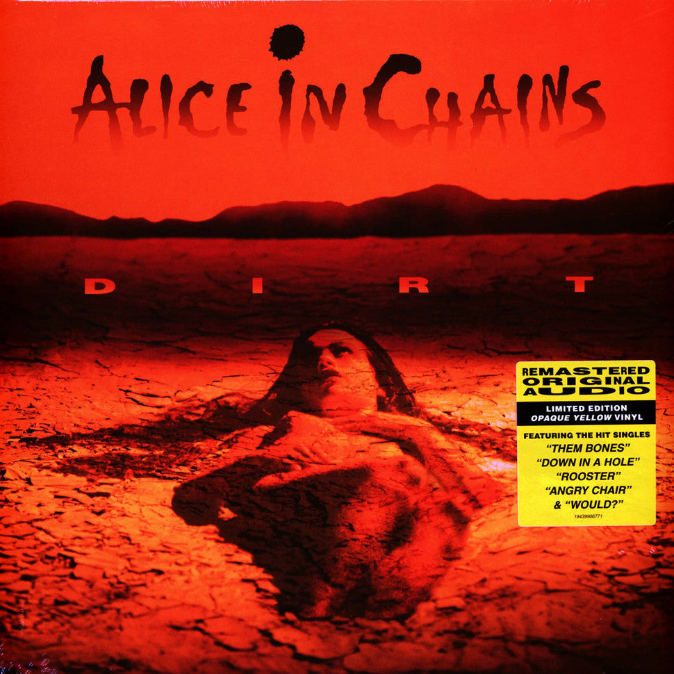 Alice In Chains Dirt Limited Yellow Vinyl LP