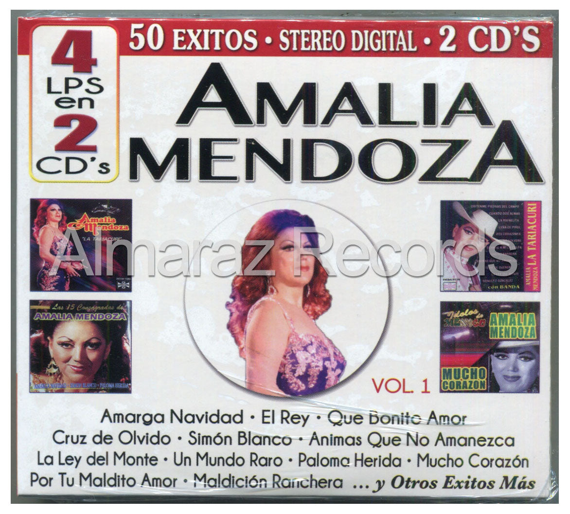 Amalia Mendoza 50 Exitos Vol.1 2CD