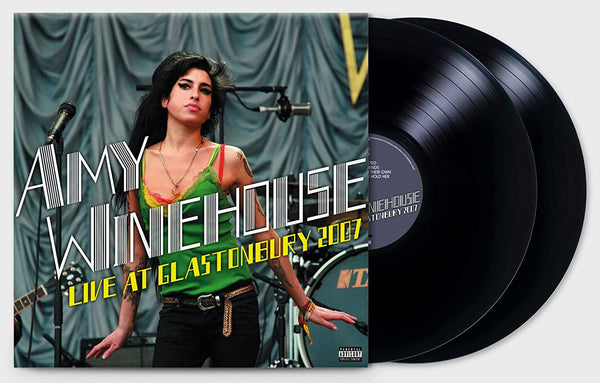 Amy Winehouse Live At Glastonbury 2007 Black Vinyl LP