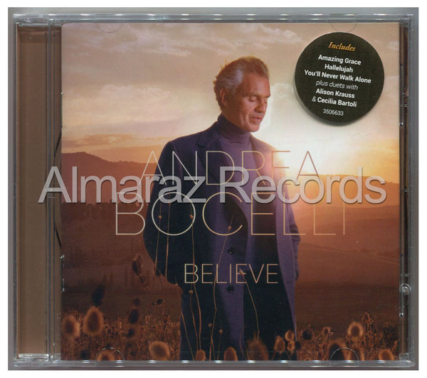 Andrea Bocelli Believe CD