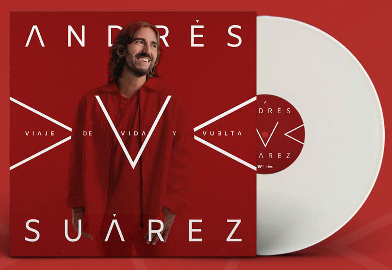 Andres Suarez Viaje De Ida Y Vuelta Vinyl LP [Blanco]