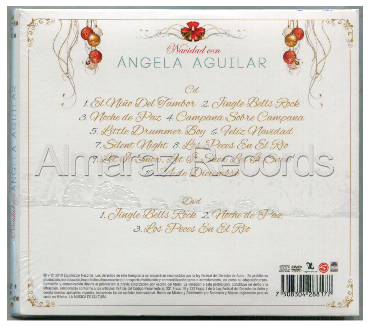 Angela Aguilar Navidad Con CD+DVD