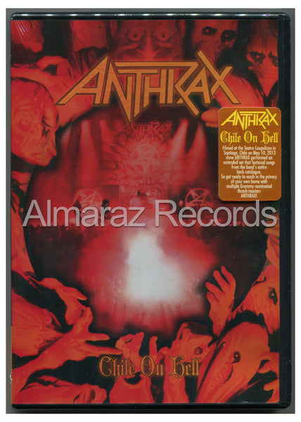 Anthrax Chile On Hell DVD - Almaraz Records | Tienda de Discos y Películas
 - 1