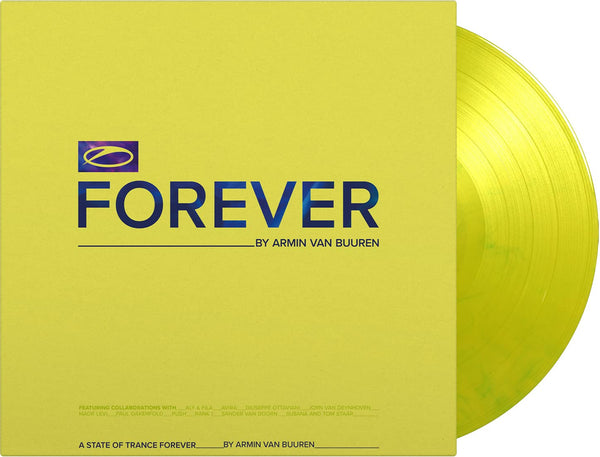 Armin Van Buuren A State Of Trance Forever Marbled Yellow/Green Vinyl LP