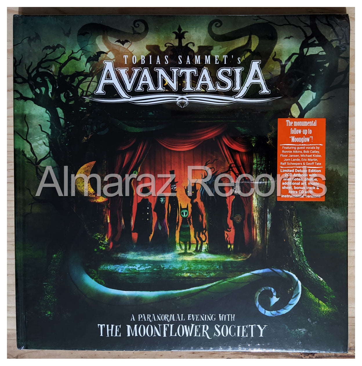 Avantasia A Paranormal Evening With The Moonflower Society Limited Artbook 2CD [Importado]