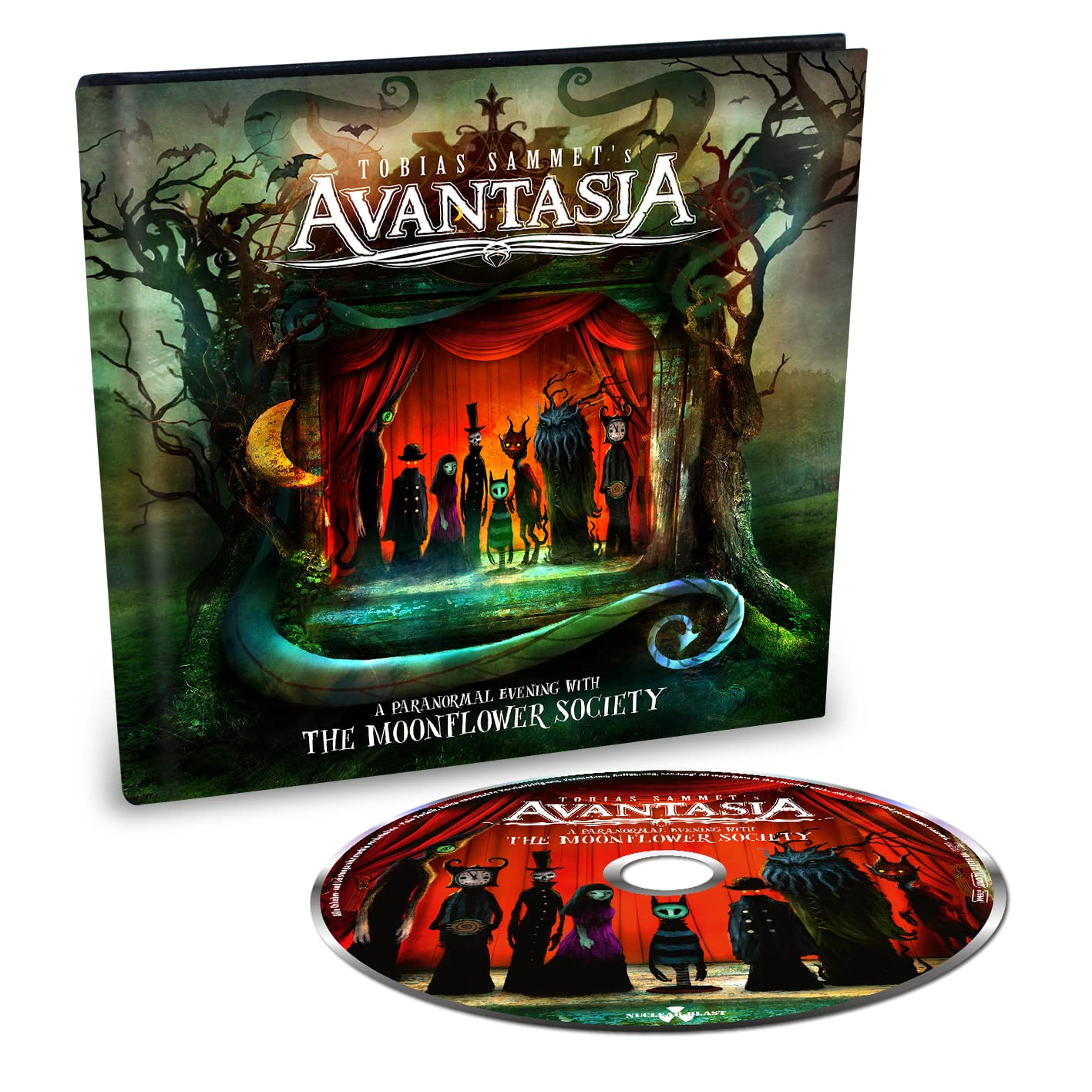 Avantasia A Paranormal Evening With The Moonflower Society Digibook CD [Importado]