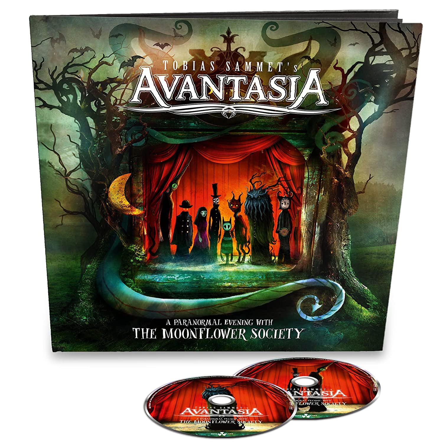 Avantasia A Paranormal Evening With The Moonflower Society Limited Artbook 2CD [Importado]
