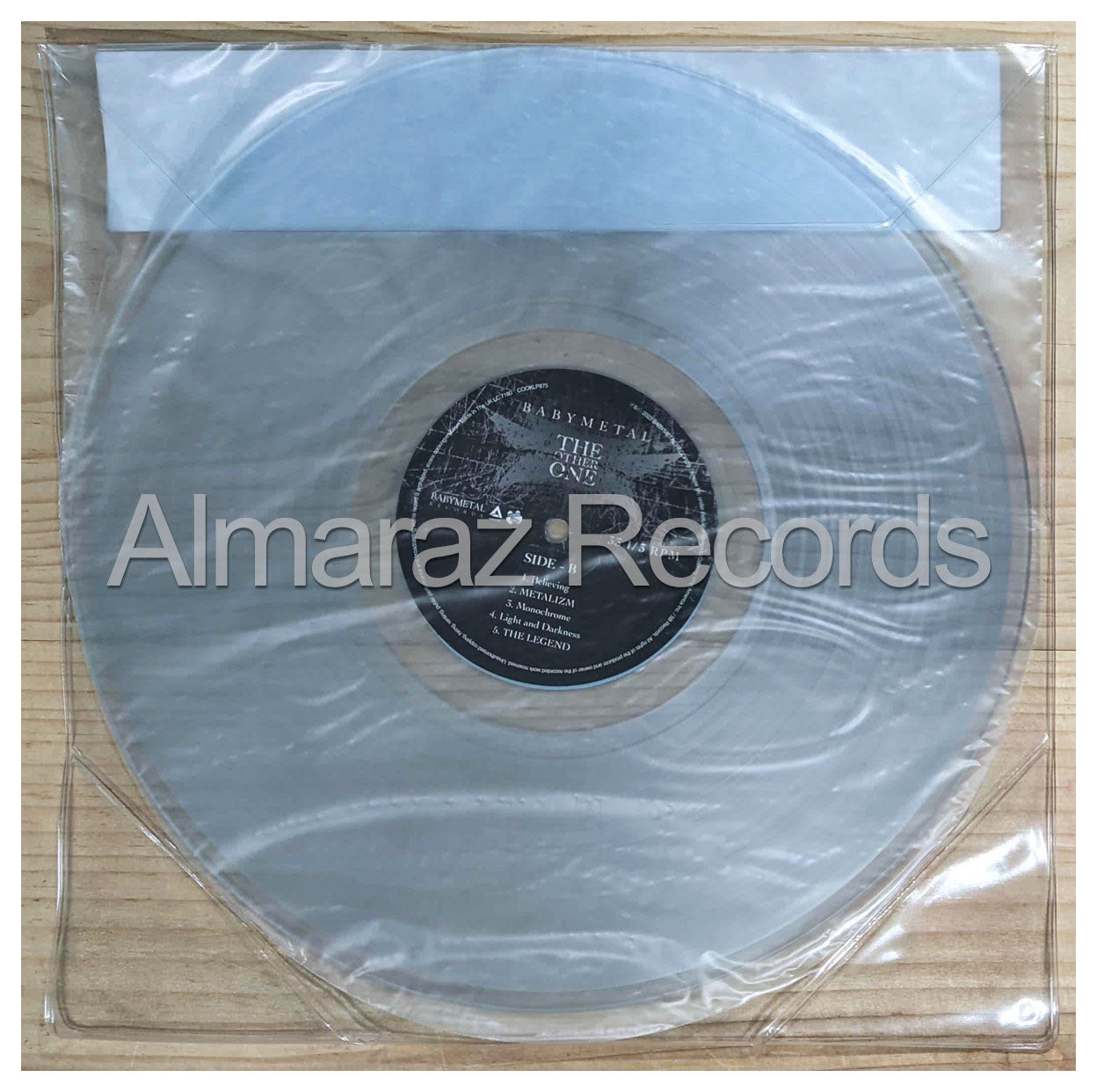 Babymetal The Other One Transparent Vinyl LP