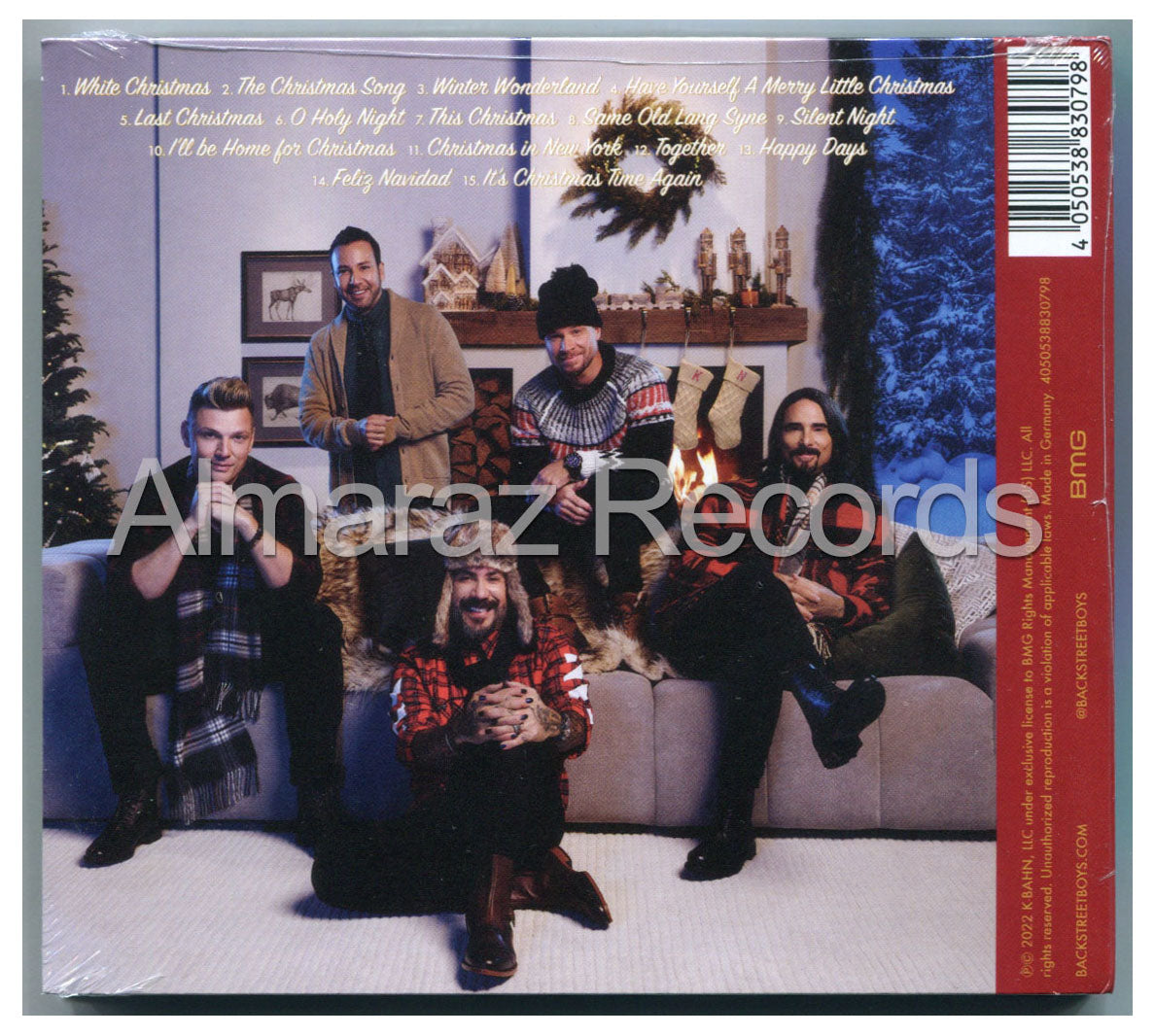 Backstreet Boys A Very Backstreet Christmas Deluxe CD [Importado]