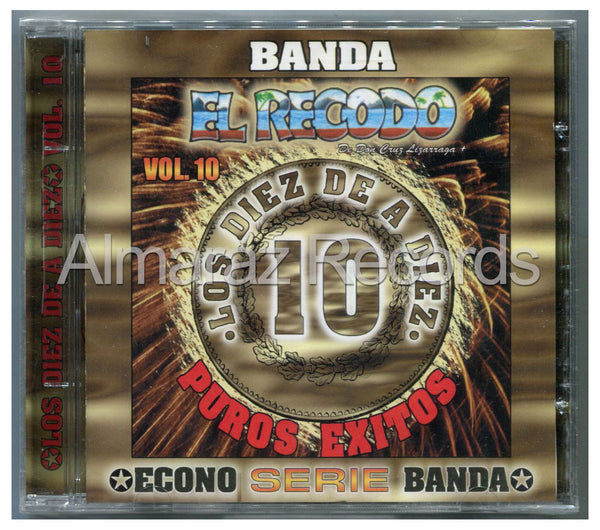 Banda El Recodo Los Diez De A Diez Vol. 10 CD