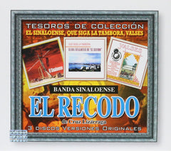 Banda El Recodo Tesoros De Coleccion 3CD - Sinaloense Valses