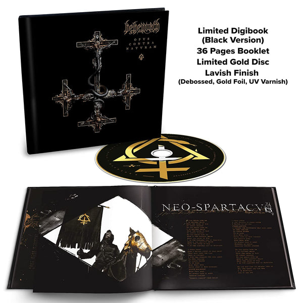 Behemoth Opvs Contra Natvram Limited Black Digibook CD [Importado]