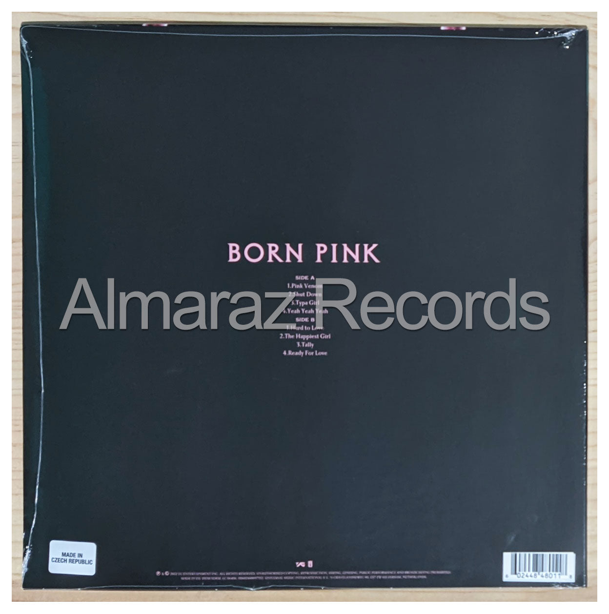 Blackpink Born Pink Limited Ultra Clear Vinyl LP