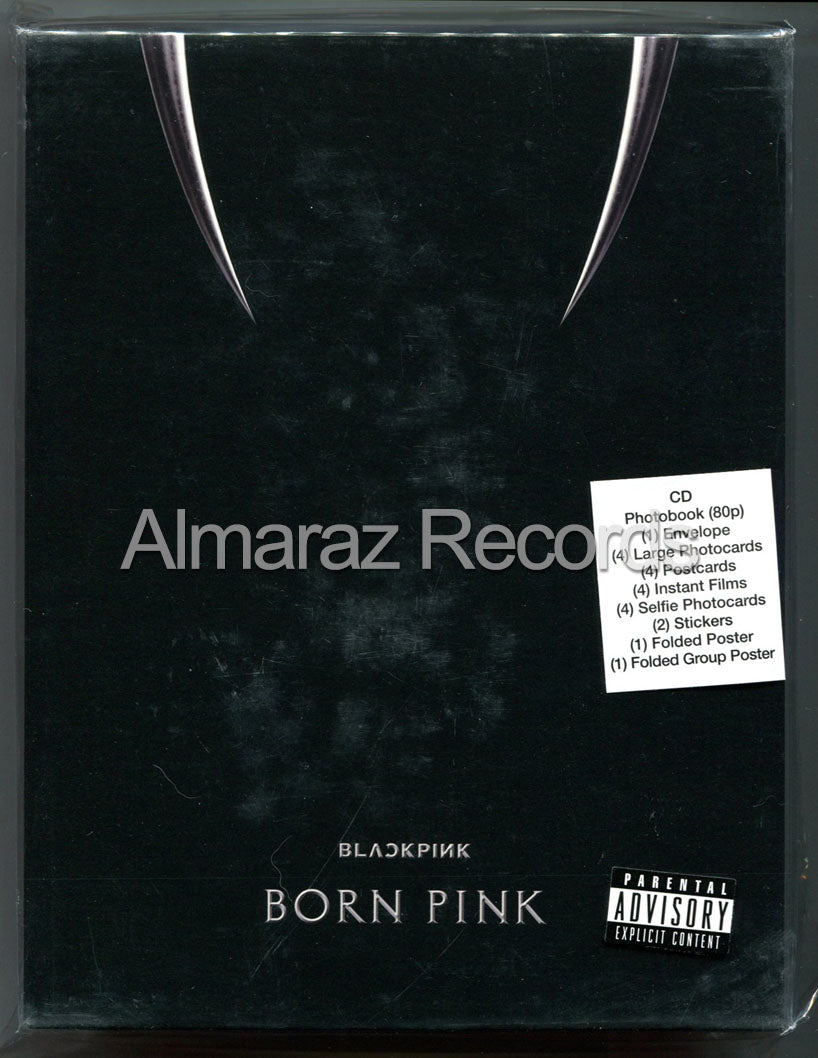 Blackpink Born Pink Deluxe CD Boxset [Black Version]