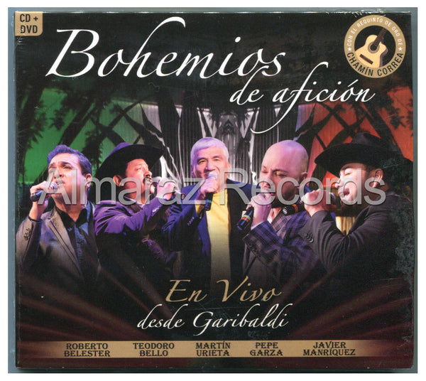 Bohemios De Aficion En Vivo Desde Garibaldi CD+DVD - Almaraz Records | Tienda de Discos y Películas
 - 1