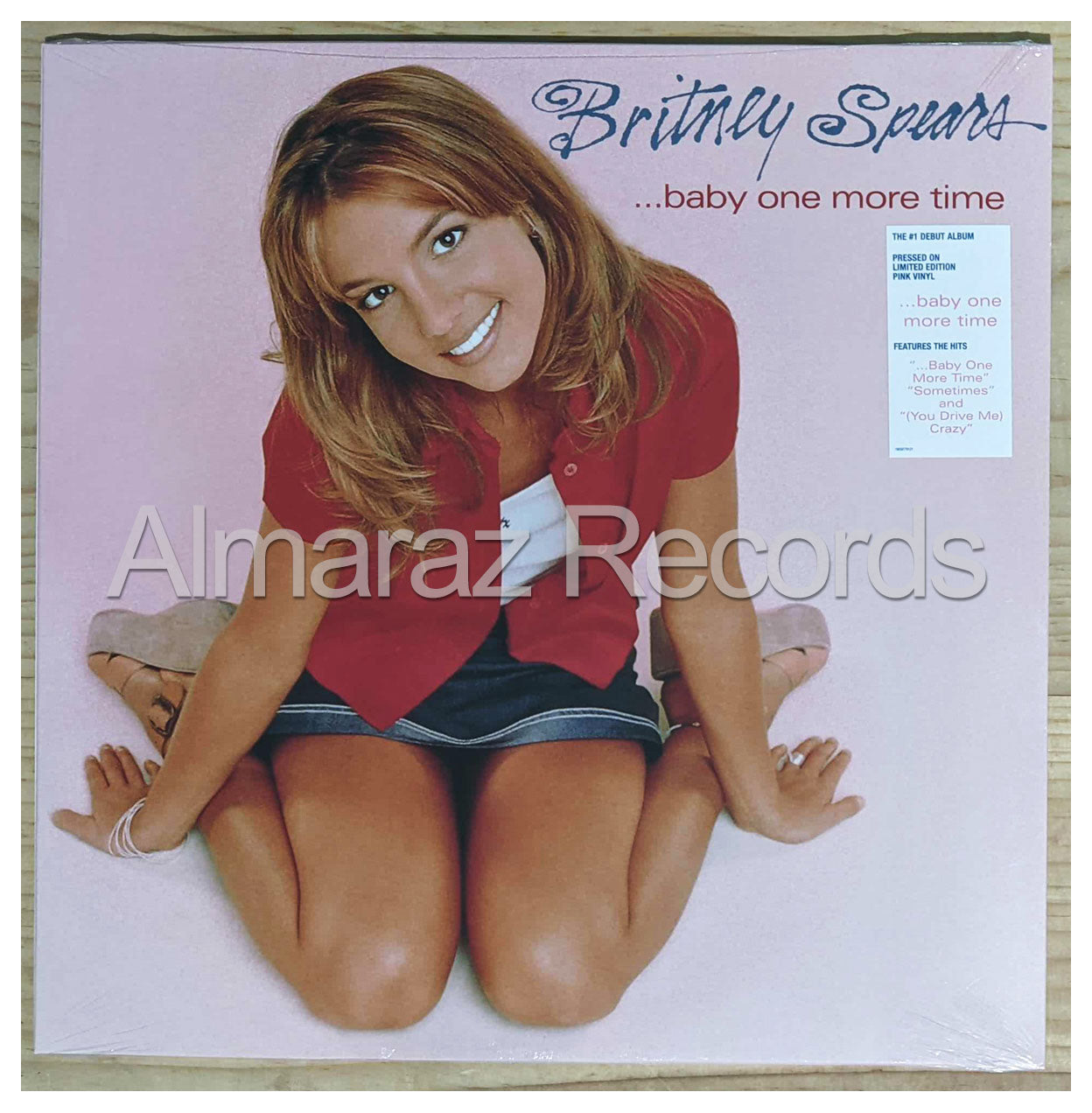 Britney Spears Baby One More Time Limited Pink Vinyl LP