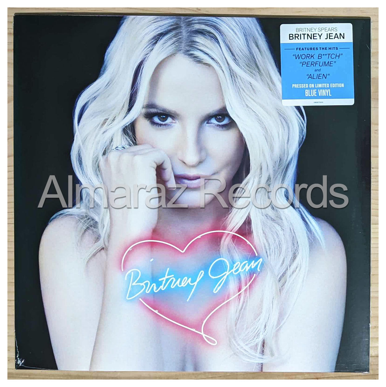 Britney Spears Britney Jean Limited Blue Vinyl LP