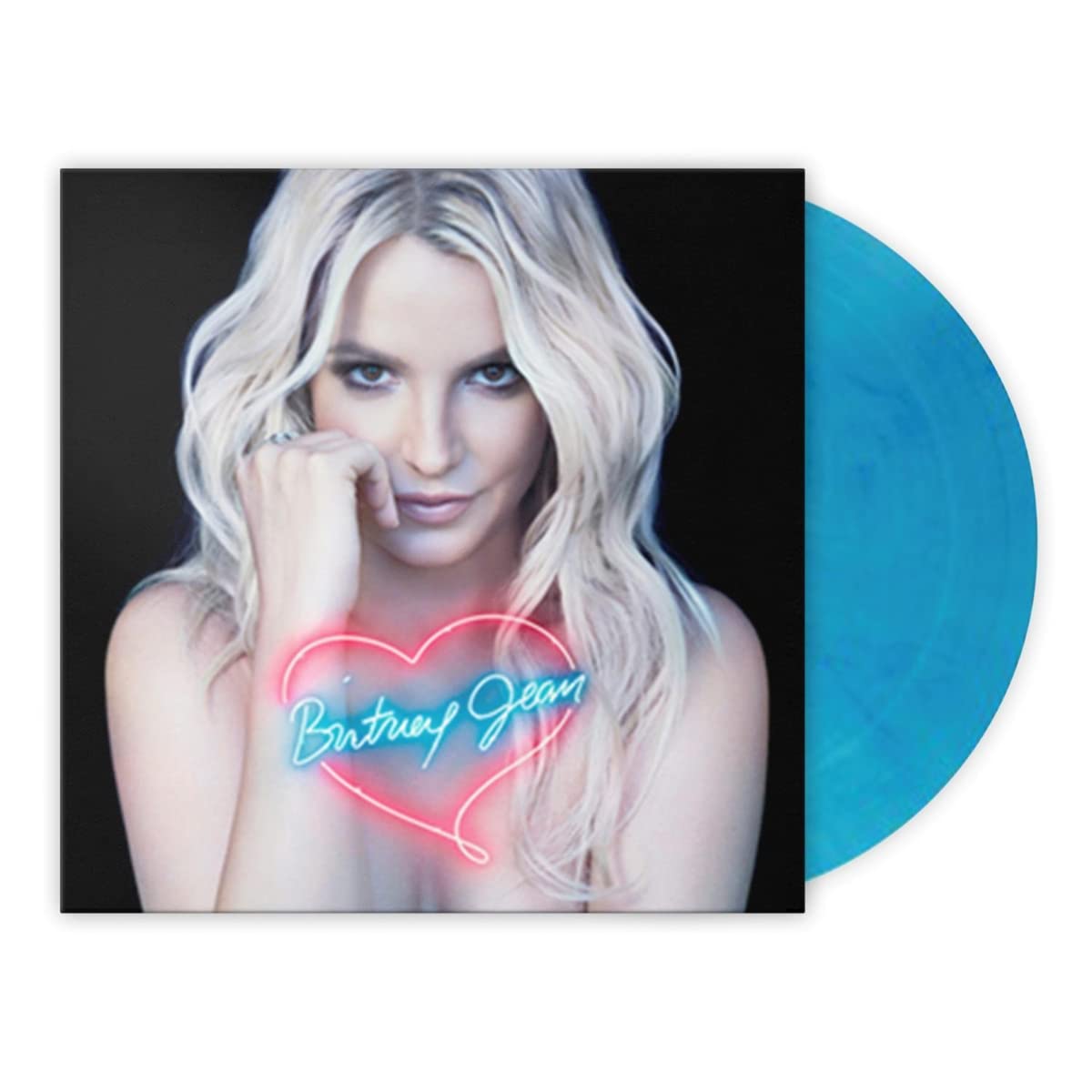 Britney Spears Britney Jean Limited Blue Vinyl LP