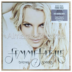 Britney Spears Femme Fatale Grey Marble Vinyl LP