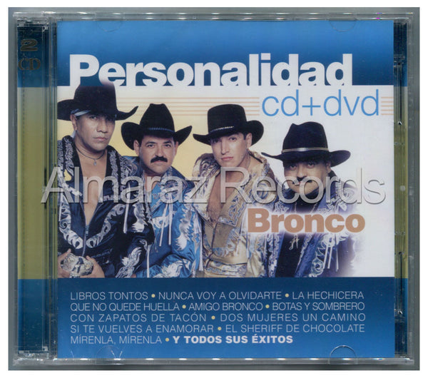 Bronco Personalidad CD+DVD - Almaraz Records | Tienda de Discos y Películas
 - 1