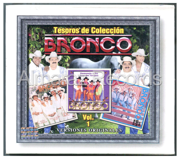 Bronco Tesoros De Coleccion Vol. 1 3CD - Un Golpe Mas Entrega - Almaraz Records | Tienda de Discos y Películas
 - 1