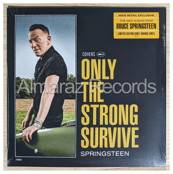 Bruce Springsteen Only The Strong Survive Limited Orange Vinyl LP