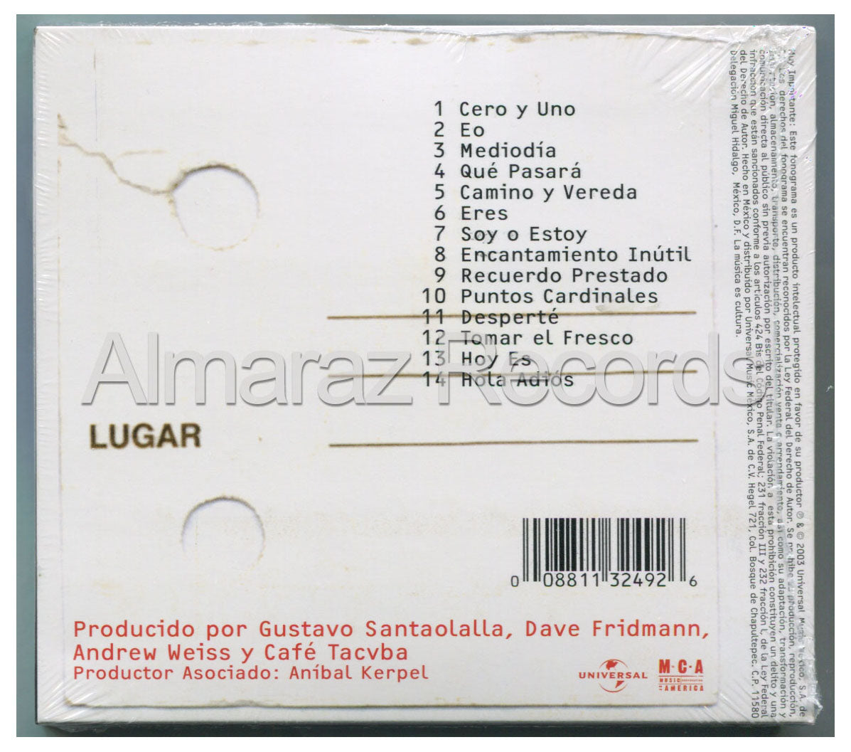 Cafe Tacuba Cuatro Caminos CD - Cafe Tacvba - Almaraz Records | Tienda de Discos y Películas
 - 2