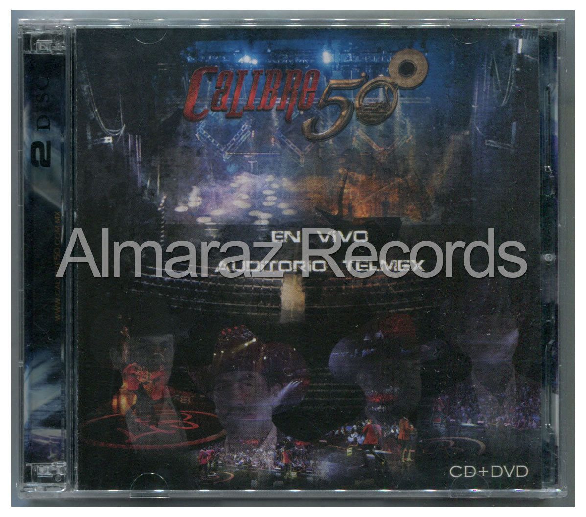Calibre 50 En Vivo Auditorio Telmex CD+DVD