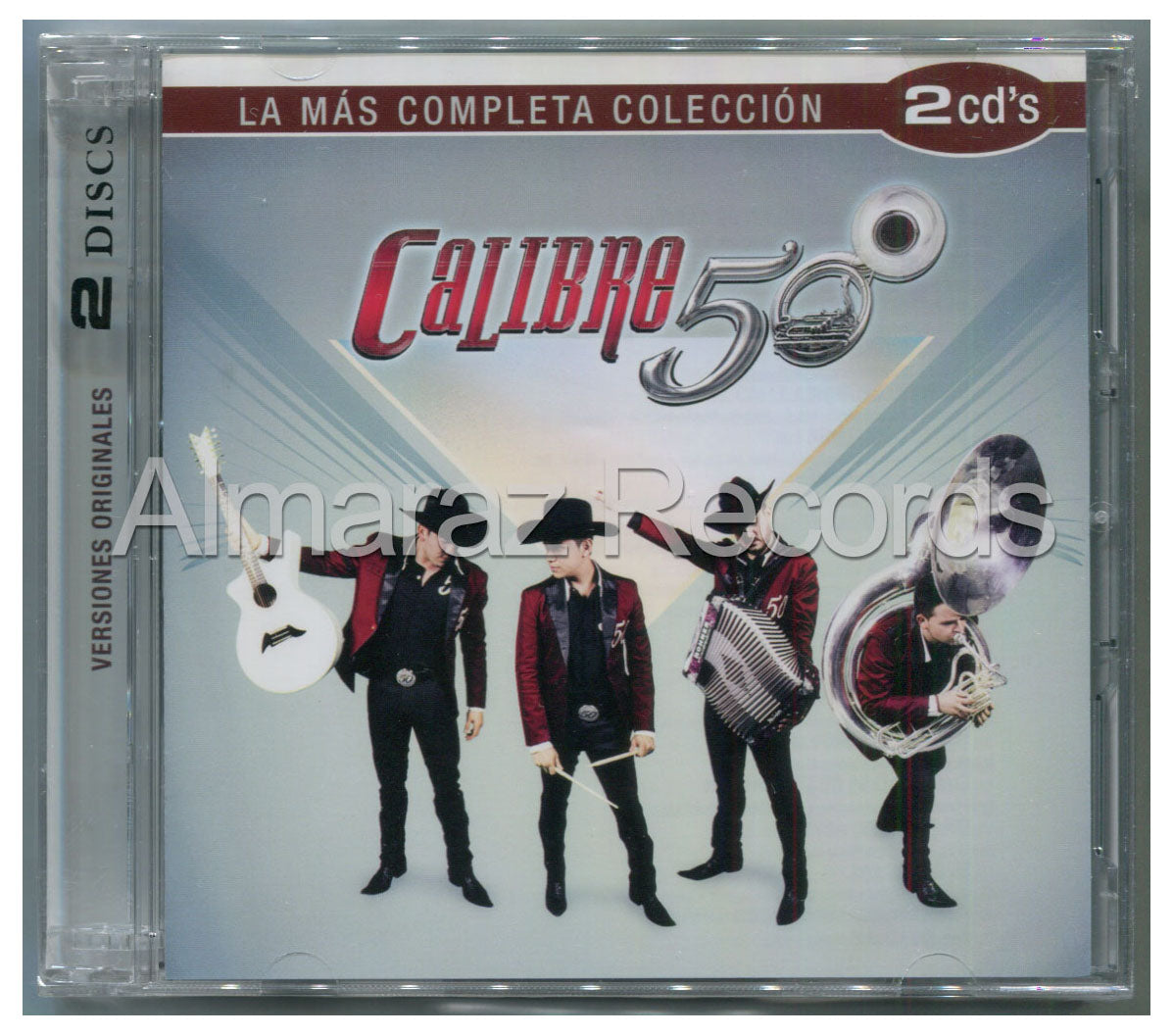 Calibre 50 La Mas Completa Coleccion 2CD - Almaraz Records | Tienda de Discos y Películas
 - 1