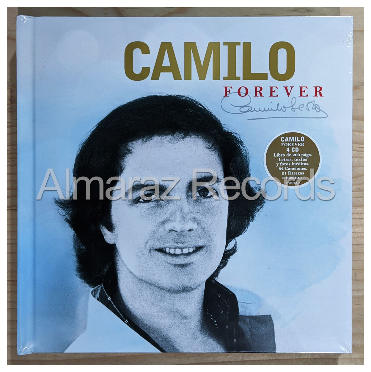 Camilo Sesto Forever Deluxe 4CD+Libro [Importado]