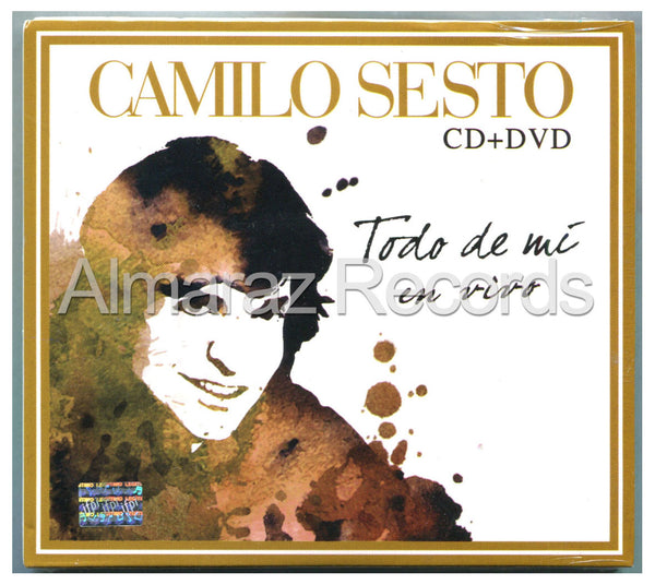 Camilo Sesto Todo De Mi En Vivo CD+DVD - Almaraz Records | Tienda de Discos y Películas
 - 1