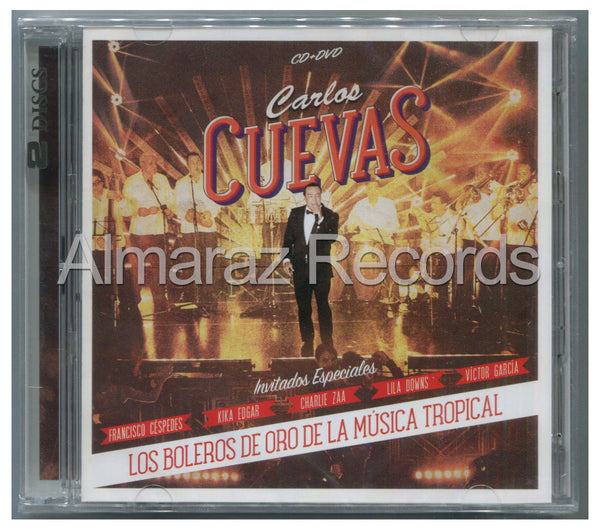 Carlos Cuevas Los Boleros De Oro De La Musica Tropical CD+DVD