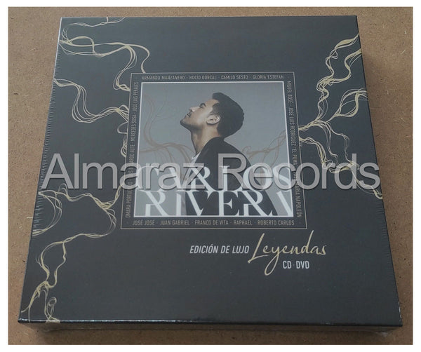 Carlos Rivera Leyendas Edicion De Lujo CD+DVD Boxset