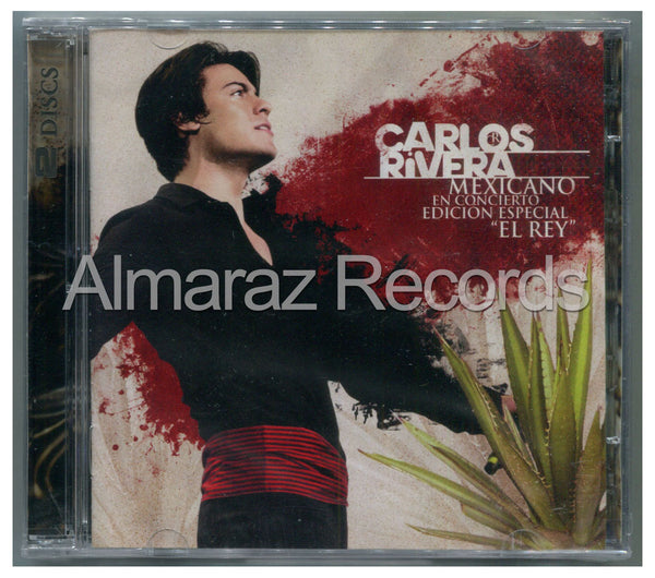 Carlos Rivera Mexicano En Concierto Edicion Especial El Rey CD+DVD