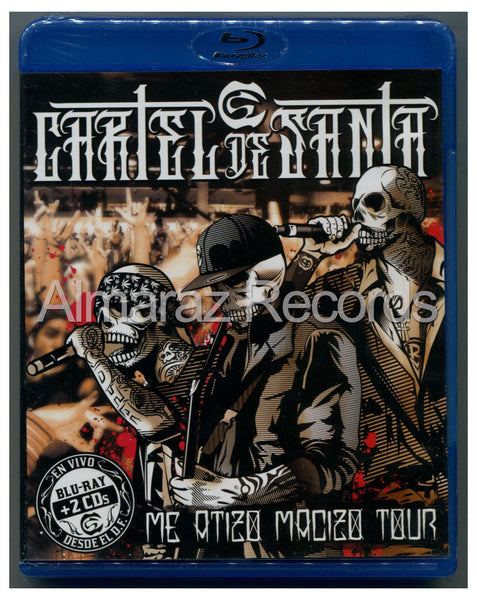 Cartel De Santa Me Atizo Macizo Tour Blu-Ray+2CD - Almaraz Records | Tienda de Discos y Películas
 - 1