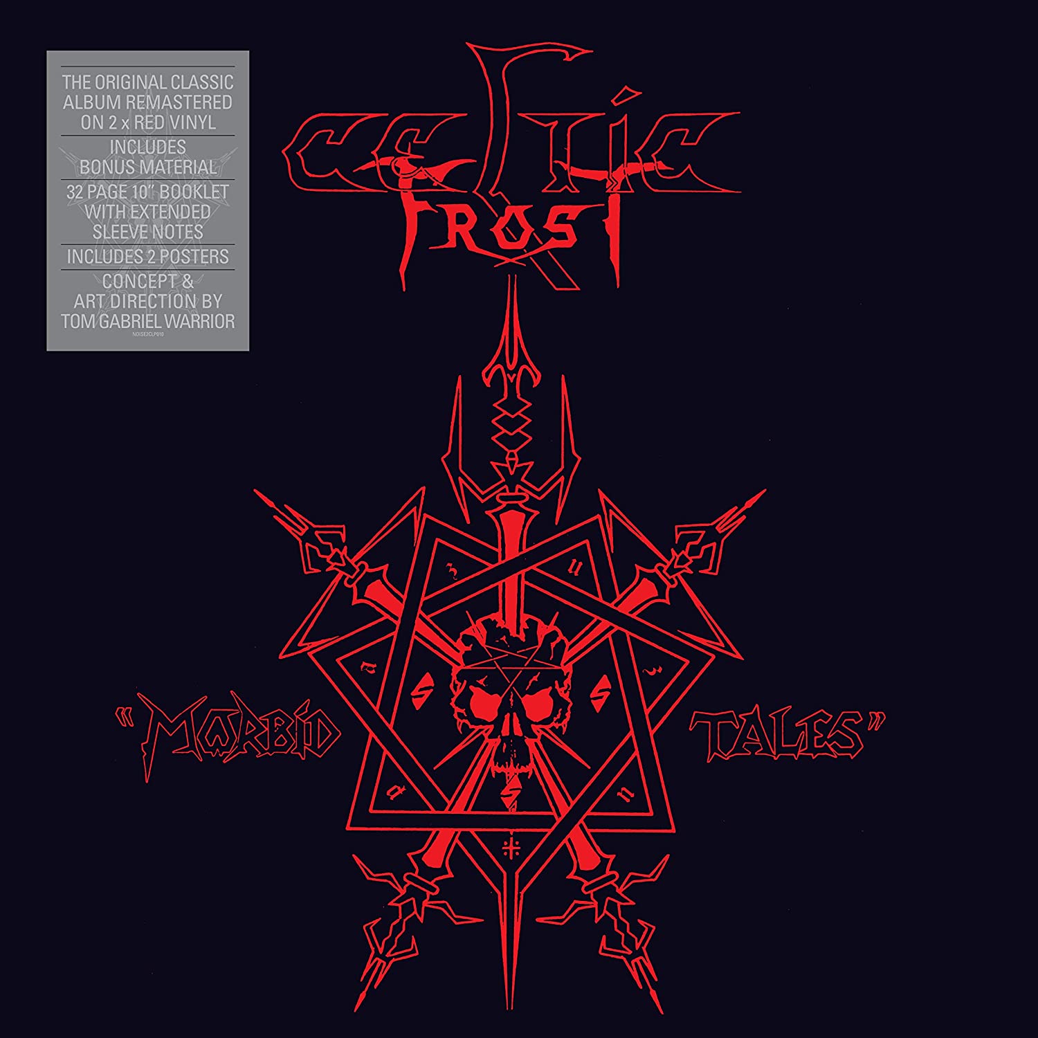 Celtic Frost Morbid Tales Limited Red Vinyl LP