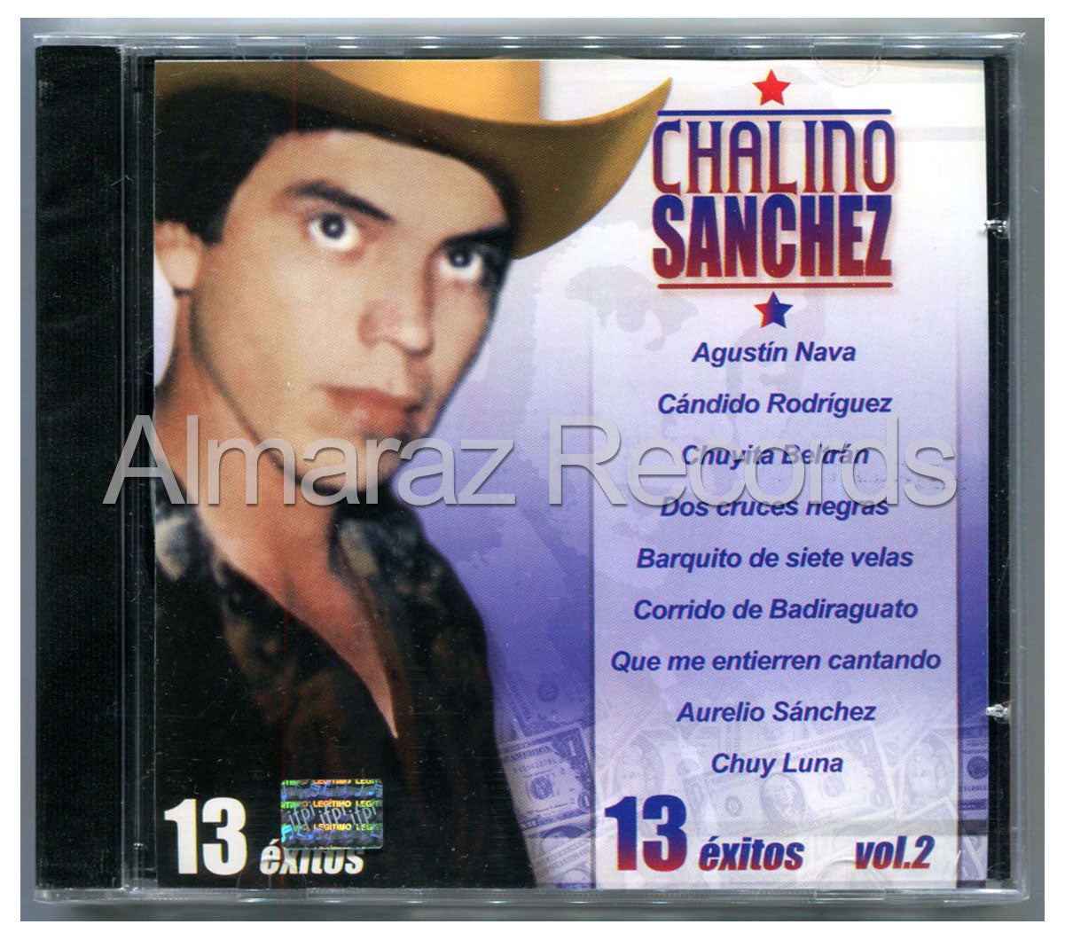 Chalino Sanchez 13 Super Exitos Originales Vol. 2 CD