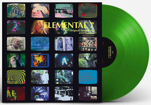 Chris & Cosey Elemental Seven Green Vinyl LP