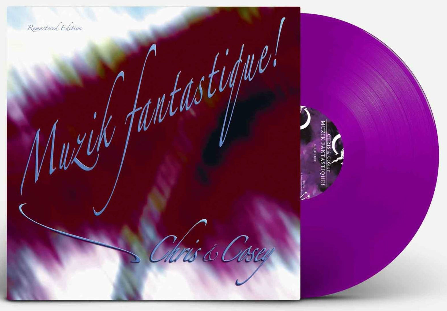 Chris & Cosey Musik Fantastique Pink/Purple Vinyl LP