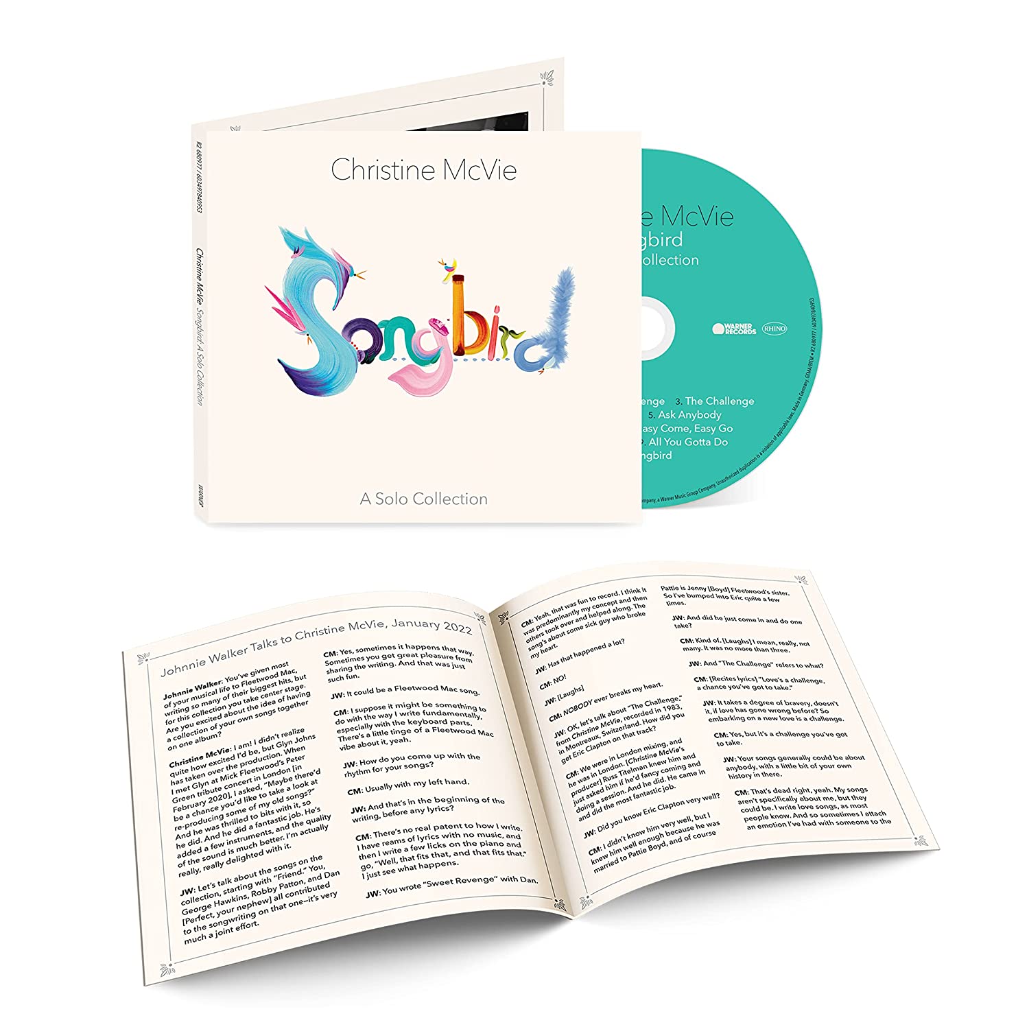 Christine McVie Songbird A Solo Collection CD [Importado]