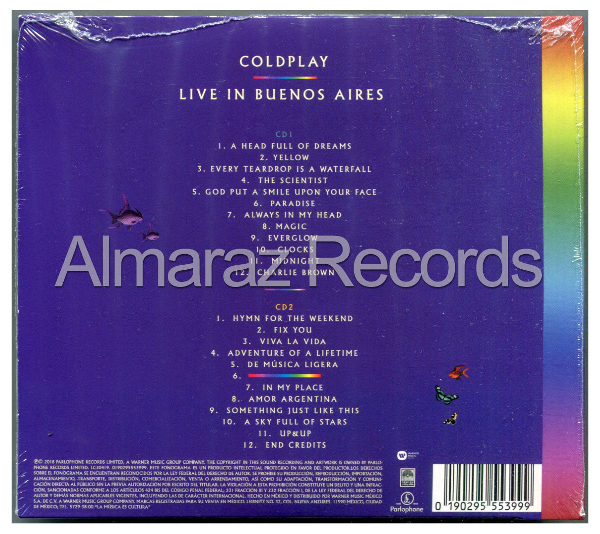 Coldplay Live In Buenos Aires 2CD