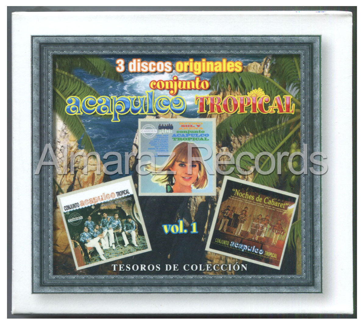 Conjunto Acapulco Tropical Tesoros De Coleccion 3CD Noches De Cabaret