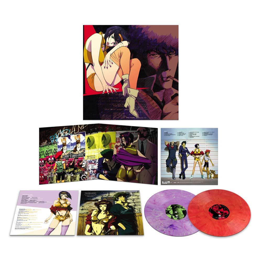 Cowboy Bebop Limited Violet/Red Marbled Vinyl LP