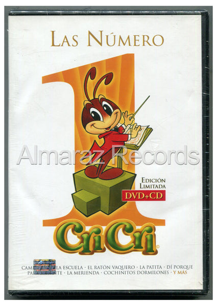 Cri-Cri Las Numero 1 DVD+CD