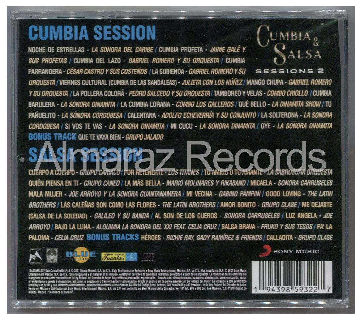 Cumbia & Salsa Sessions Vol. 2 2CD