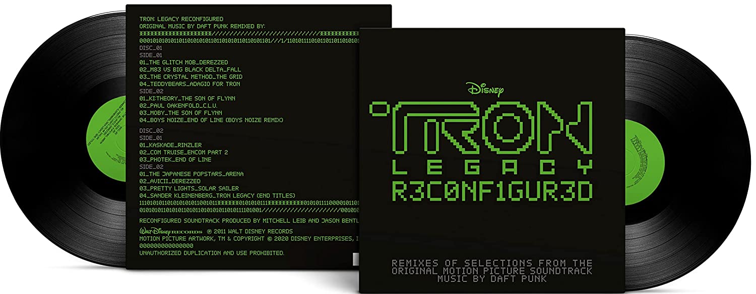Daft Punk Tron Reconfigured Legacy Vinyl LP