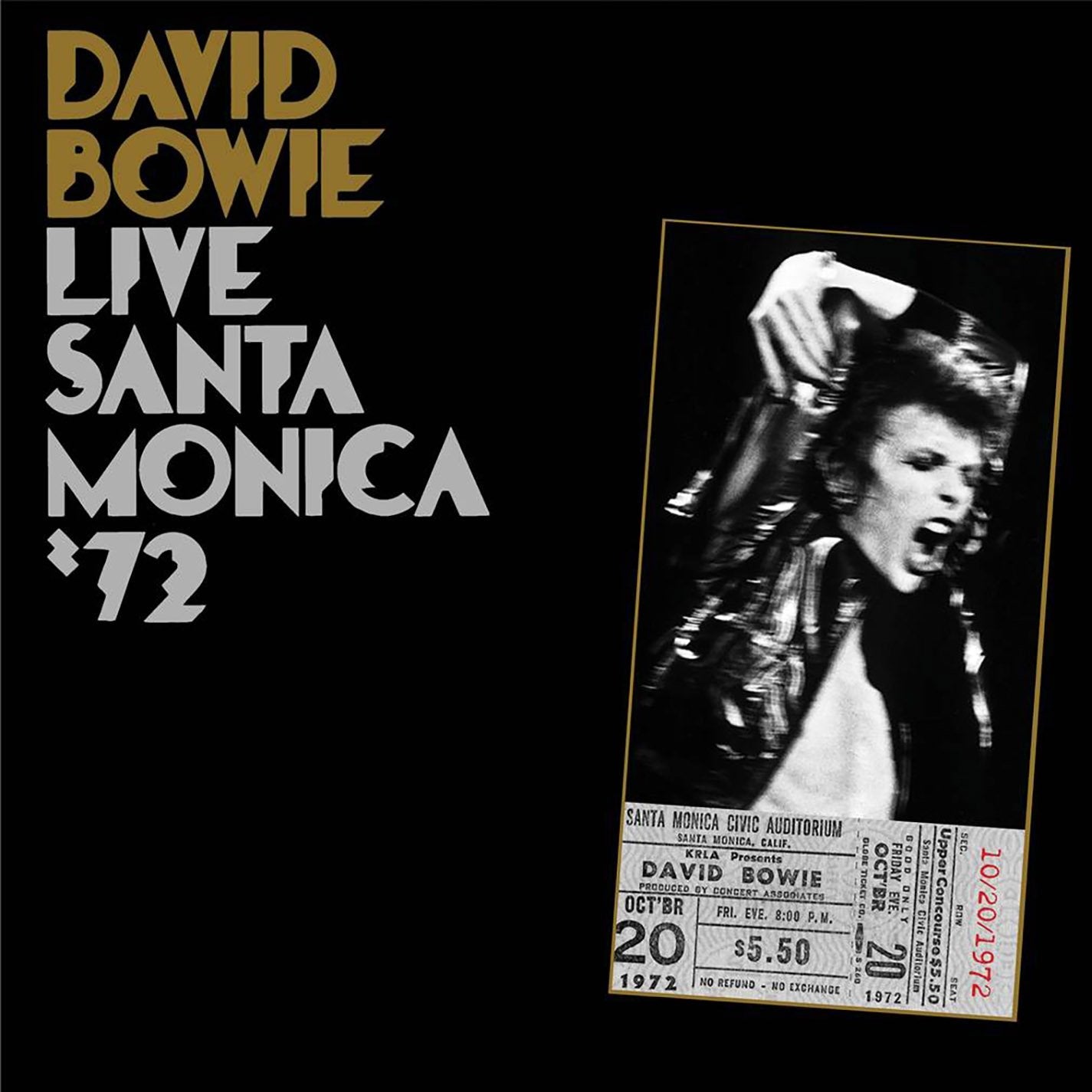David Bowie Live In Santa Monica 72 Vinyl LP