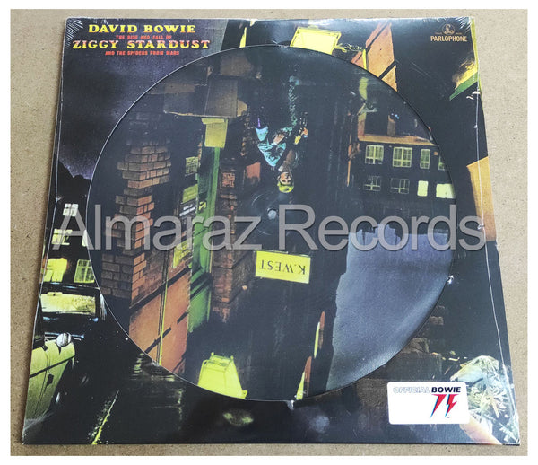 David Bowie The Rise And Fall Of Ziggy Stardust 50th Anniv Picture Disc Vinyl LP