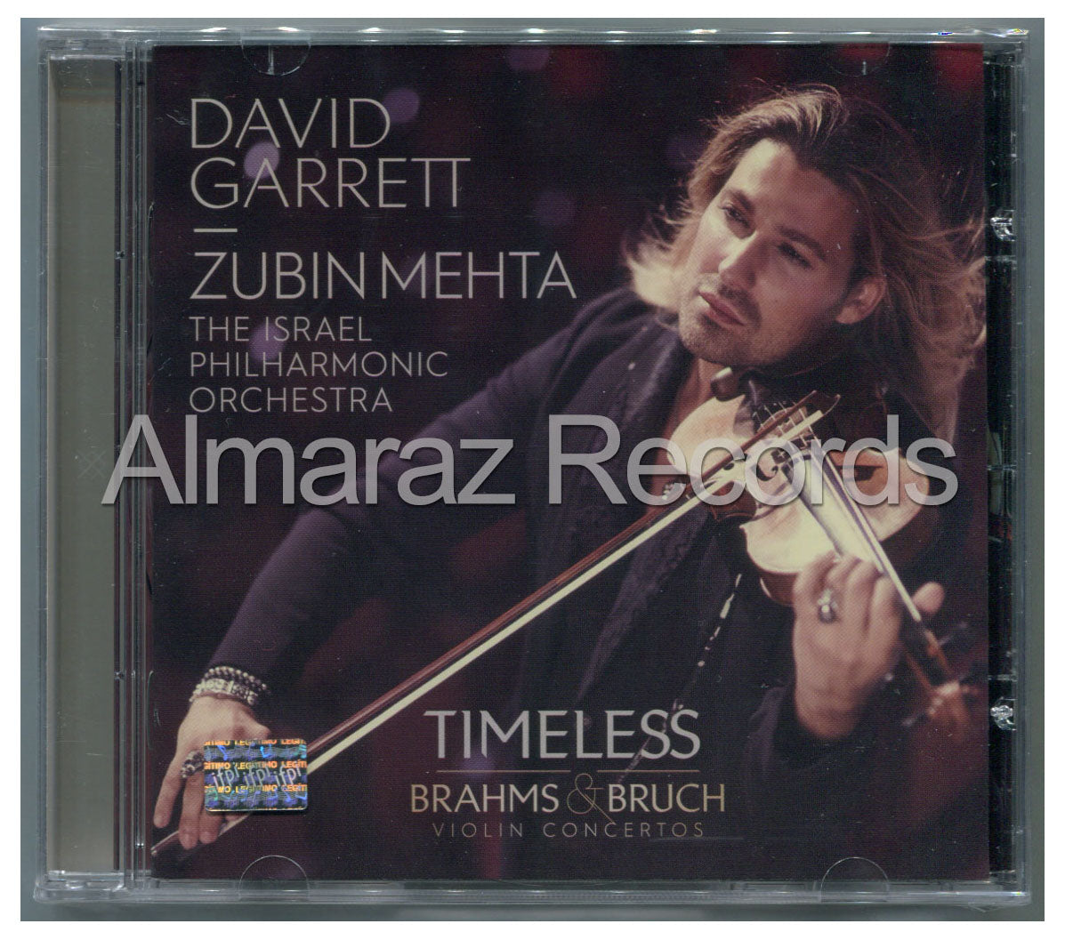 David Garret Zubin Mehta Timeless Brahms & Bruch Violin Concertos CD - Almaraz Records | Tienda de Discos y Películas
 - 1