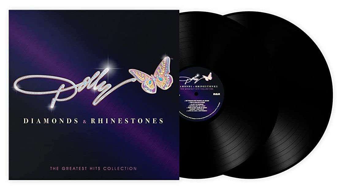 Dolly Parton Diamonds & Rhinestones Greatest Hits Collection Vinyl LP